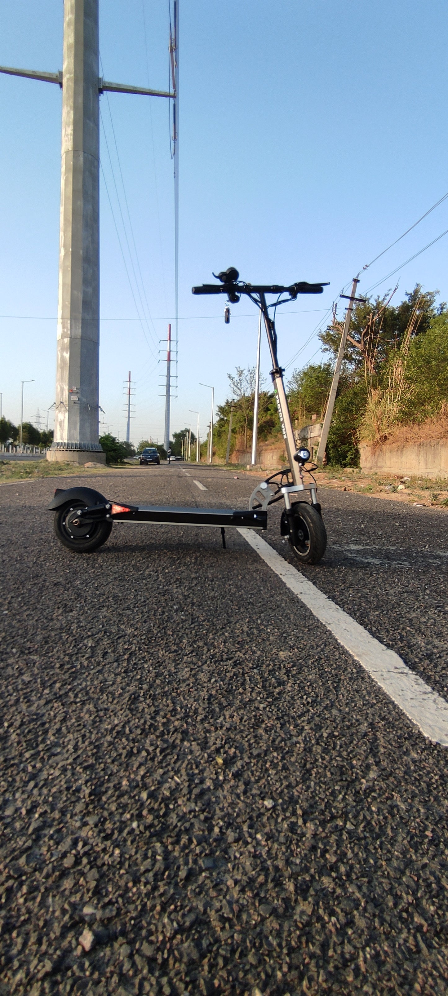 Protos VMX Electric Kick Scooter With Seat (10 inch tyres)