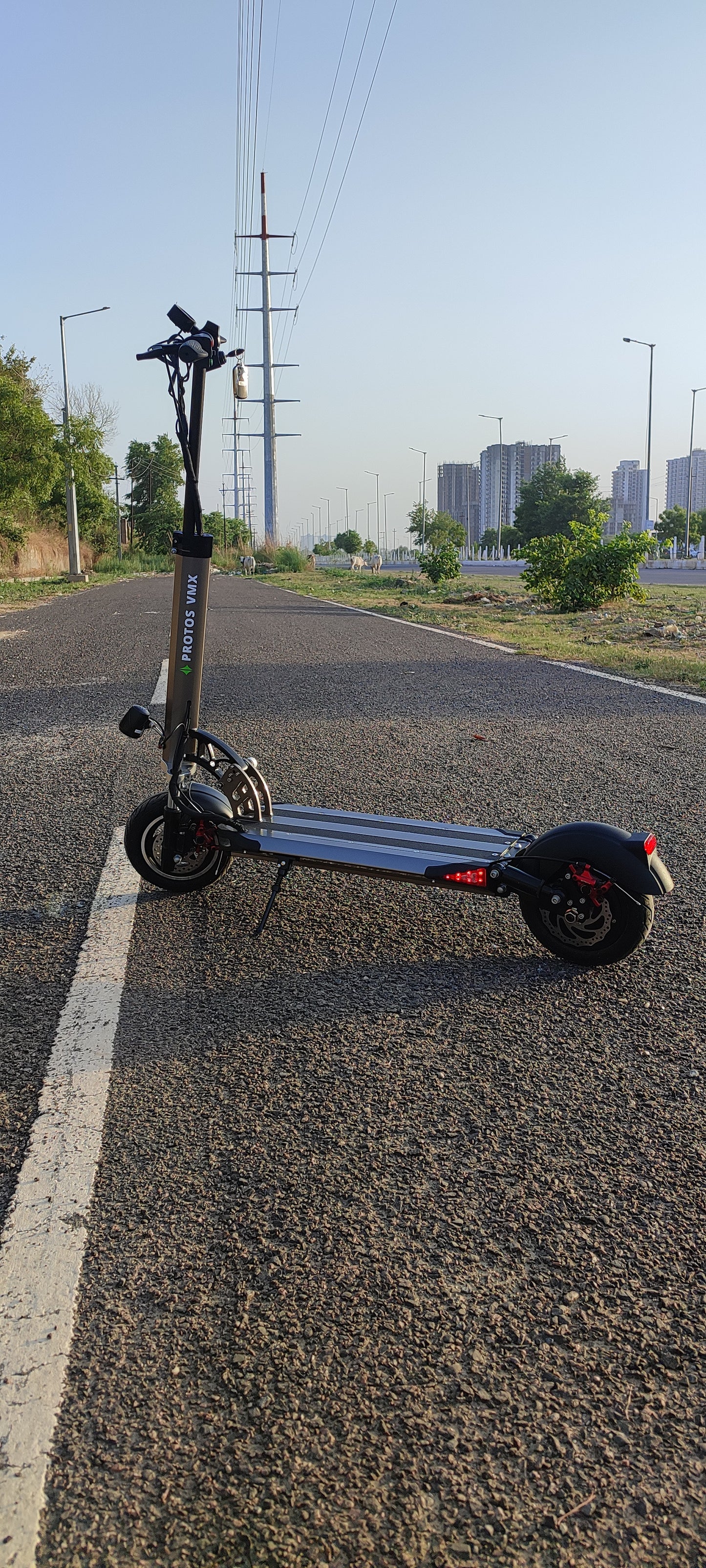 Protos VMX Electric Kick Scooter With Seat (10 inch tyres)
