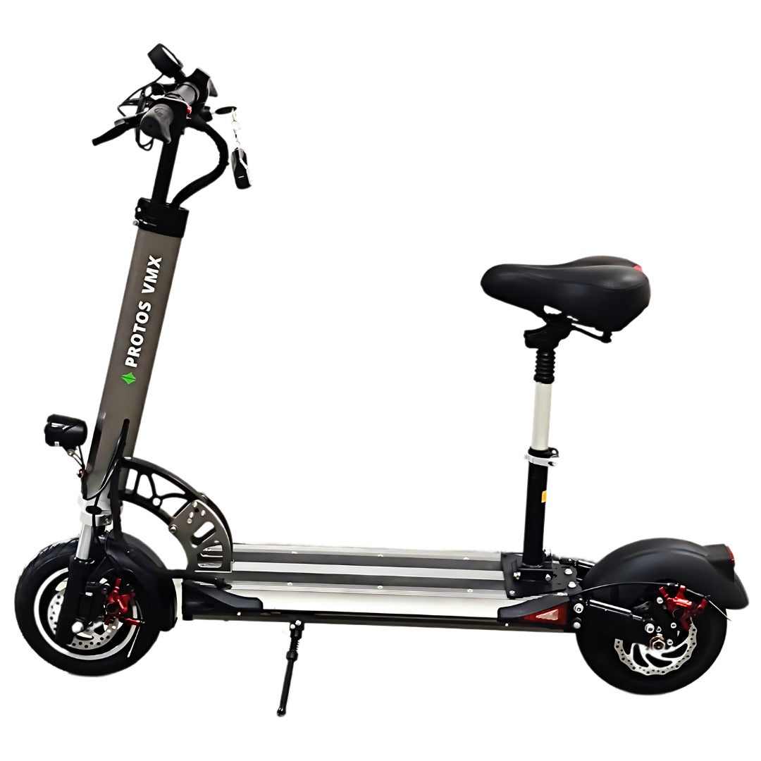 Protos VMX Electric Kick Scooter With Seat (10 inch tyres)